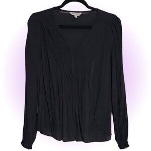 NANETTE LEPORE LONG SLEEVE WOMENS BLOUSE TOP EUC M